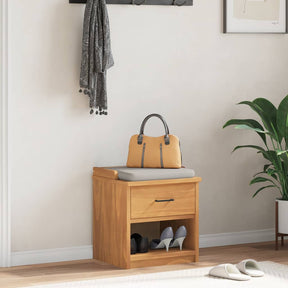 Vidaxl gangbankje sandnes 45x40x50 cm massief grenenhout