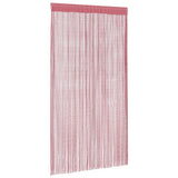 Vidaxl koordgordijnen 2 st 140x250 cm roze