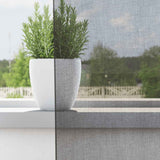 Vidaxl gordijnen voile met doorvoertules 2 st 140x245 cm donkergrijs