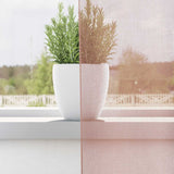 Vidaxl gordijnen voile met doorvoertules 2 st 140x300 cm roze