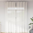 Vidaxl gordijnen voile met doorvoertules 2 st wit