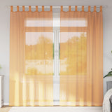 Vidaxl gordijnen met lus 2 st 140x225 cm oranje