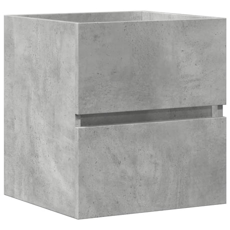 Vidaxl wastafelkast 41x38,5x45 cm spaanplaat betongrijs