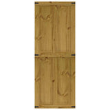 Vidaxx Schiebetür Corona 80x210 cm massives Kiefernholz