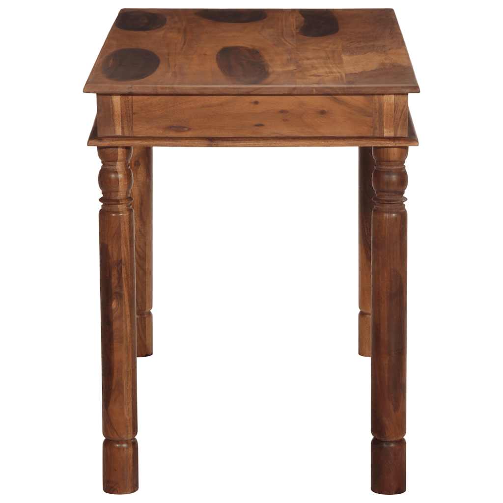 Vidaxl eettafel 120x60x77 cm massief acaciahout