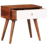 Vidaxl bijzettafel 45x30x45 cm massief acaciahout