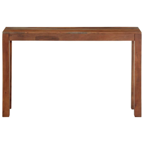 Vidaxl wandtafel 120x30x76 cm massief acaciahout
