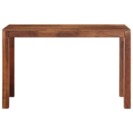 Vidaxl eettafel 120x60x76 cm massief acaciahout