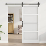 Vidaxl binnendeur orkdal wit geprimed 93 x 202 cm