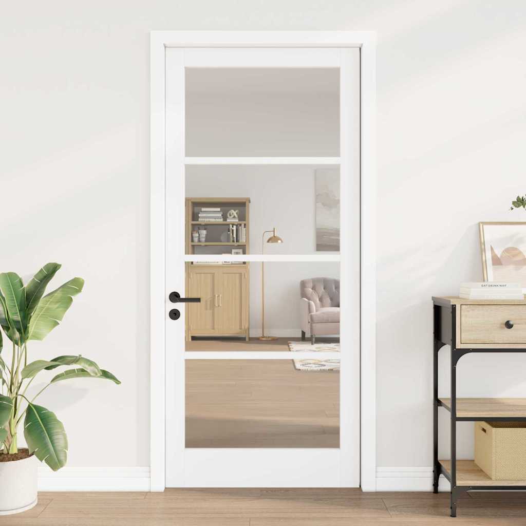Vidaxl binnendeur orkdal wit geprimed 93 x 211 cm