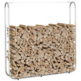 Vidaxx Brennholzregal 150x25x150 cm aus verzinktem Stahl