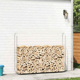Vidaxx Brennholzregal 200x25x150 cm aus verzinktem Stahl