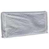Vidaxx Kaminholzregal mit Regenschutz 300x25x150 cm verzinkter Stahl