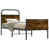 Vidaxl bedframe zonder matras bewerkt hout sonoma eikenkleur 80x200 cm