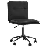 Vidaxl eetkamerstoelen 2 st kunstleer zwart