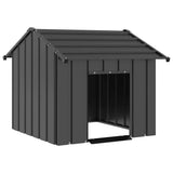 Vidaxxl Hundehütte mit Dach 85x107x81 cm aus verzinktem Stahl