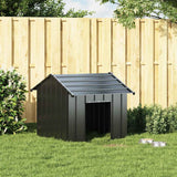 Vidaxxl Hundehütte mit Dach 85x107x81 cm aus verzinktem Stahl