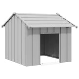 Vidaxxl Hundehütte mit Dach 85x107x81 cm aus verzinktem Stahl