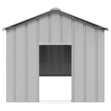 Vidaxxl Hundehütte mit Dach 113x153x101 cm aus verzinktem Stahl