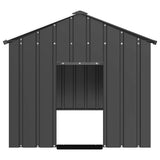Vidaxxl Hundehütte mit Dach 114x202x101 cm aus verzinktem Stahl