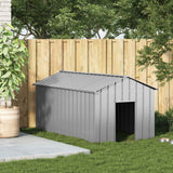 Vidaxxl Hundehütte mit Dach 114x202x101 cm aus verzinktem Stahl