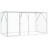 Vidaxl vogelkooi antraciet 208 x 102 x 108 cm gegalvaniseerd staal