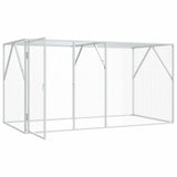 Vidaxl vogelkooi antraciet 208 x 102 x 108 cm gegalvaniseerd staal