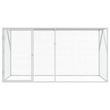 Vidaxl vogelkooi antraciet 208 x 102 x 108 cm gegalvaniseerd staal