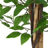 Vidaxl kunst ficus plant 788 bladeren 120 cm groen