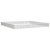 VidaXL Tierheim 48 Paneele 54x60 cm verzinktes Eisen