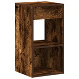 Vidaxl nachtkastje met lade 35x34x66,5 cm gerookt eikenkleurig