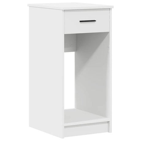 Vidaxl computertorenstandaard met lade 35x45x77 cm wit