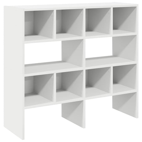 VidaXL Schuhregale 2 Stück stapelbar 89,5x30x40 cm weiß
