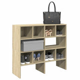 VidaXL Schuhregale 2 Stück stapelbar 89,5x30x40 cm Farbe Sonoma-Eiche