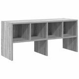 VidaXL Schuhregal stapelbar 89,5x30x40 cm graue Sonoma-Eiche
