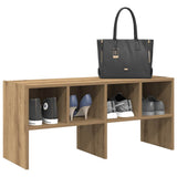 VidaXL Schuhregal stapelbar 89,5x30x40 cm handwerklich eichenfarben
