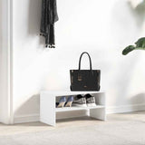 VidaXL Schuhregal stapelbar 60x30x30,5 cm weiß