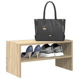 VidaXL Schuhregal stapelbar 60x30x30,5 cm Sonoma-Eiche-farbig