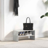 Vidaxx Schuhregal stapelbar 60x30x30,5 cm betongrau