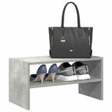 Vidaxx Schuhregal stapelbar 60x30x30,5 cm betongrau