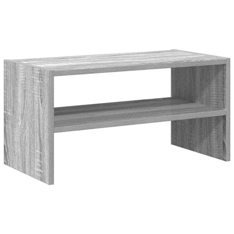Vidaxx Schuhregal stapelbar 60x30x30,5 cm graue Sonoma-Eiche