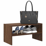 VidaXL Schuhregal stapelbar 60x30x30,5 cm braune Eichenfarbe