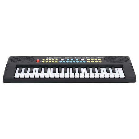Vidaxxl Klavier-E-Keyboard mit 37 Tasten und Mikrofon