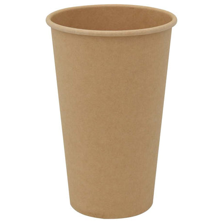VidaXL Papierkaffeetassen 1000 Stück 16oz 400 ml braun