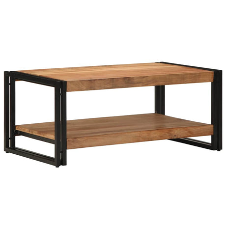 Vidaxl salontafel 90x50x38 cm massief acaciahout