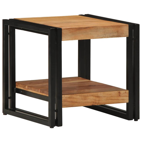 Vidaxl salontafel bruin 40 x 40 x 38 cm massief acaciahout