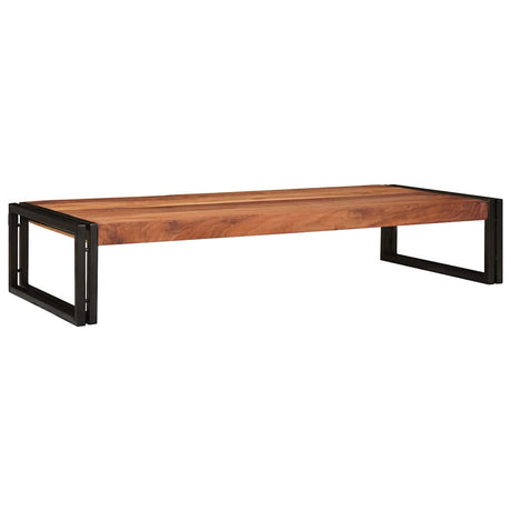 Vidaxl badkamerplank voor bruin 120 x 50 x 23 cm massief acaciahout