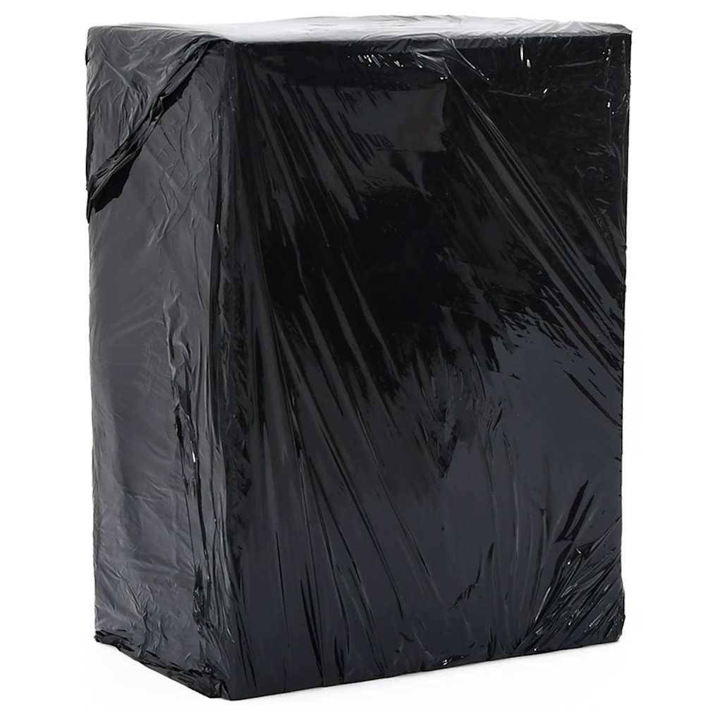 Vidaxl stretchfilm 2 st 20 μm 50 cm x 150 m zwart
