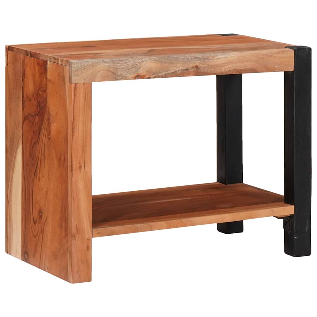 Vidaxl boekenkast bruin 50 x 30 x 40 cm massief acaciahout