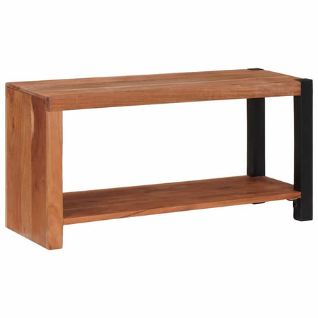 Vidaxl boekenkast bruin 80 x 30 x 40 cm massief acaciahout